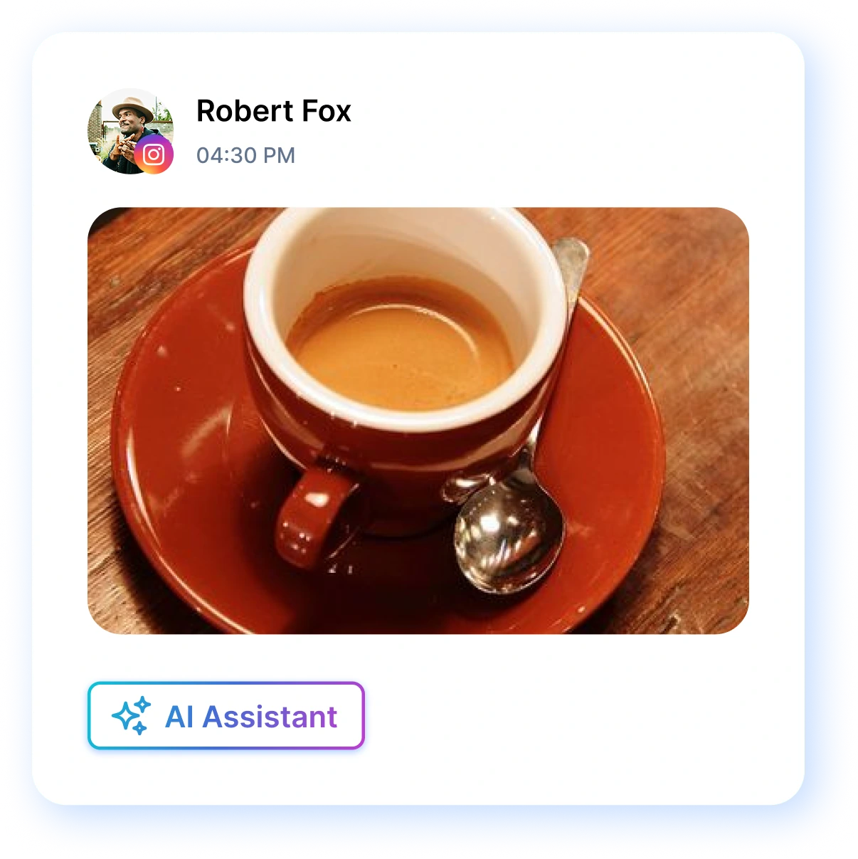 generated post preview