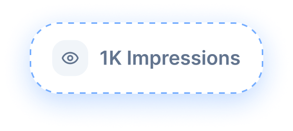 1K impressions