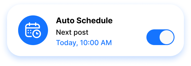 auto schedule toggle