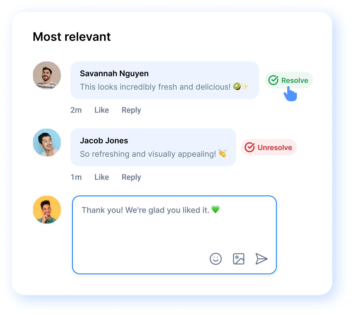 comments thread