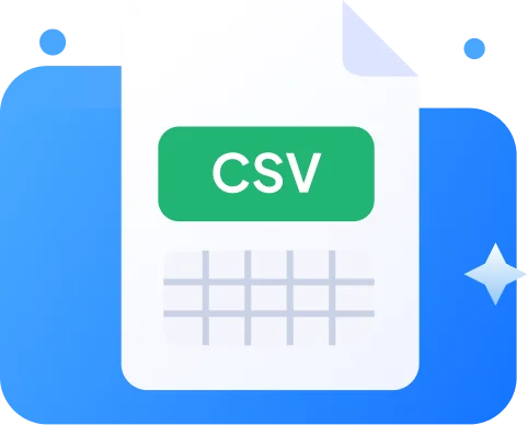 CSV file