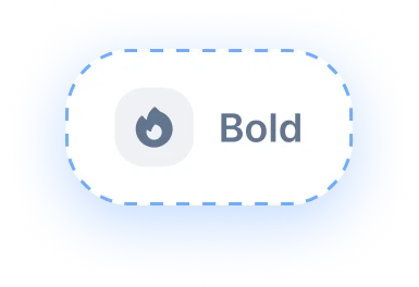 Bold tone