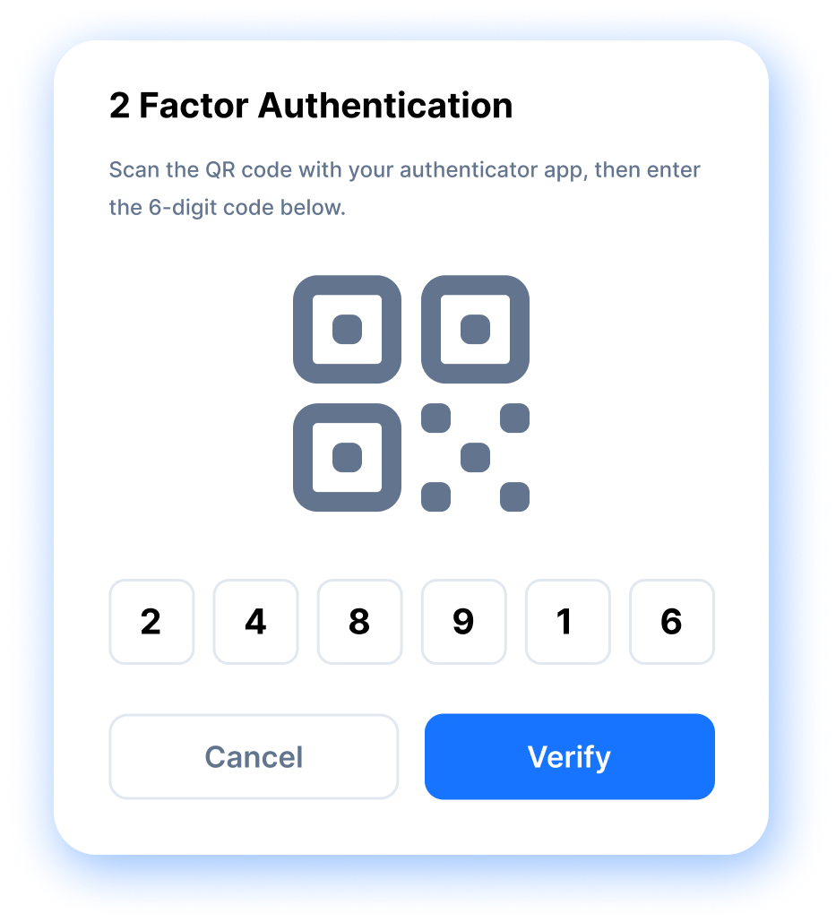 two factor authentication