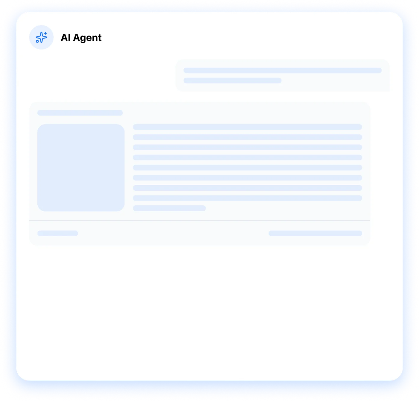 RepeatPost AI Agent chat window