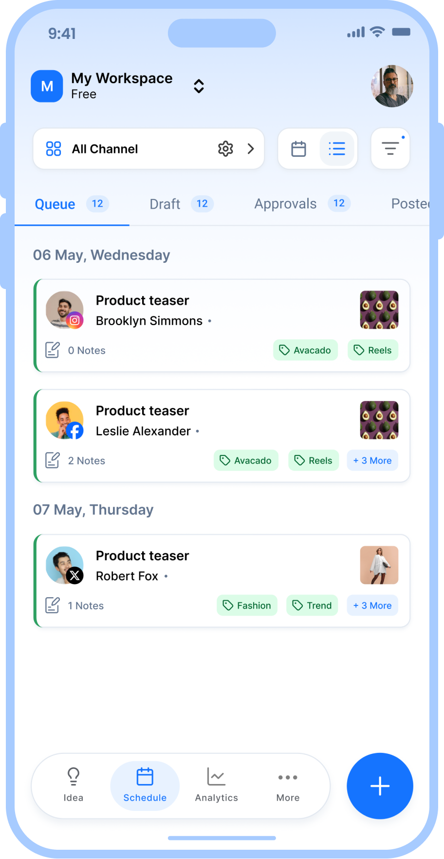 mobile app approval queue