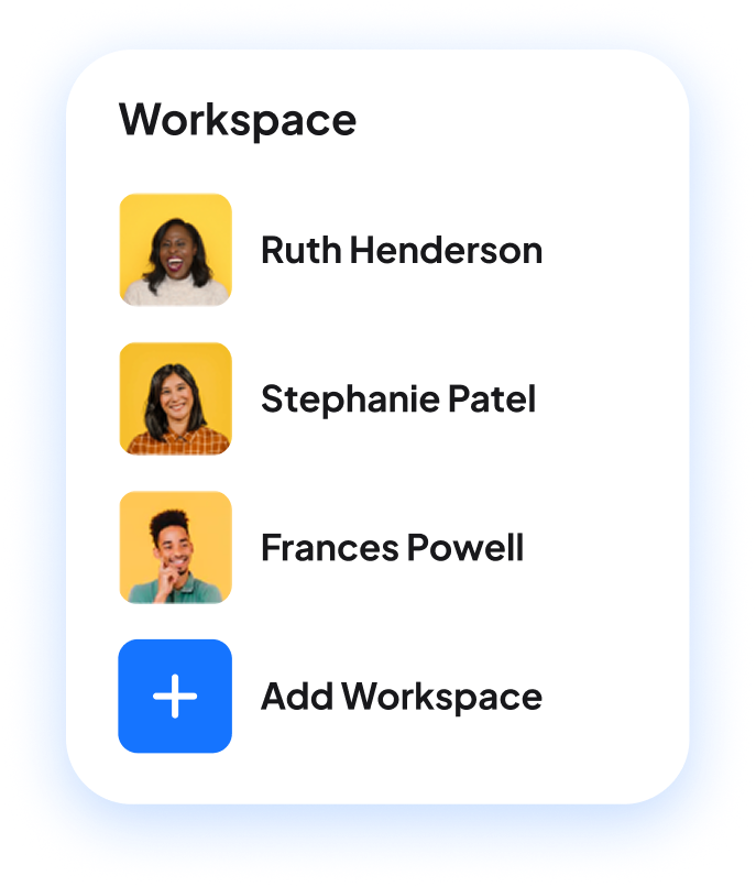 workspace switcher