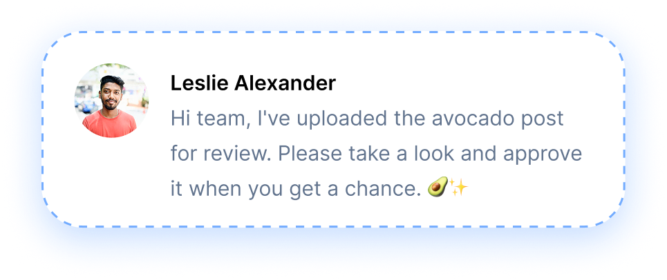 review request comment