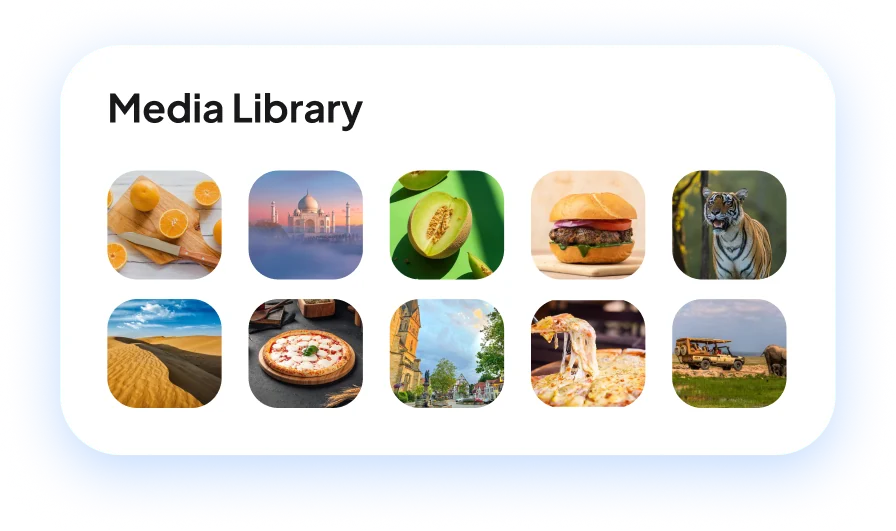 media library