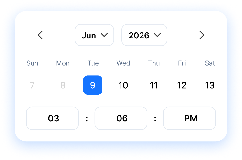 date time picker