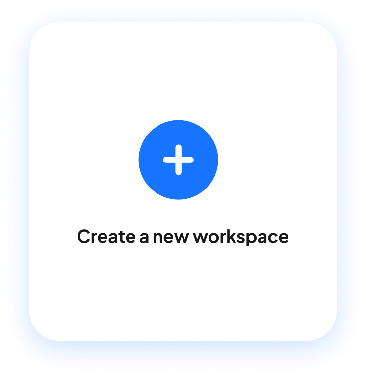 create a new workspace